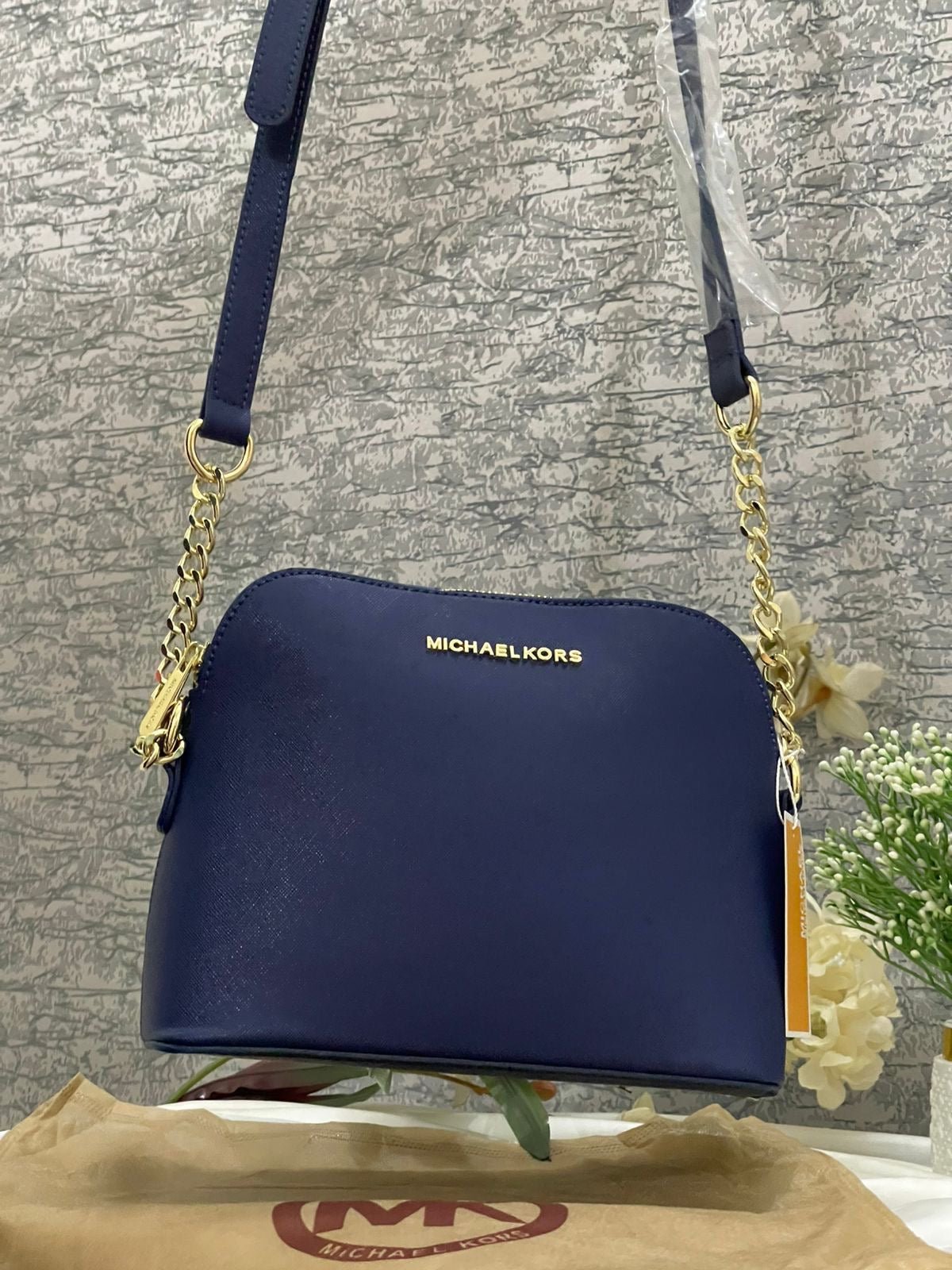 BLUE CROSS BODY BAG - TREASURE FINDS