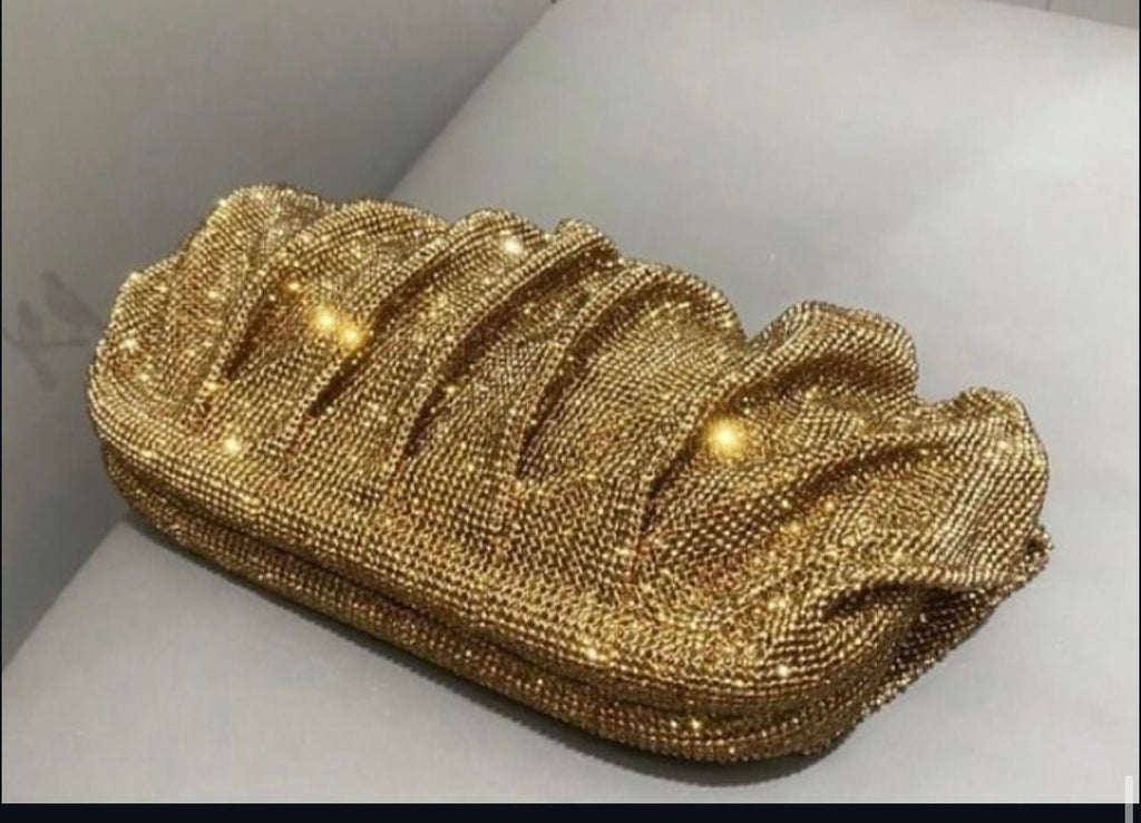 GOLDEN CLUTCH BAG - TREASURE FINDS