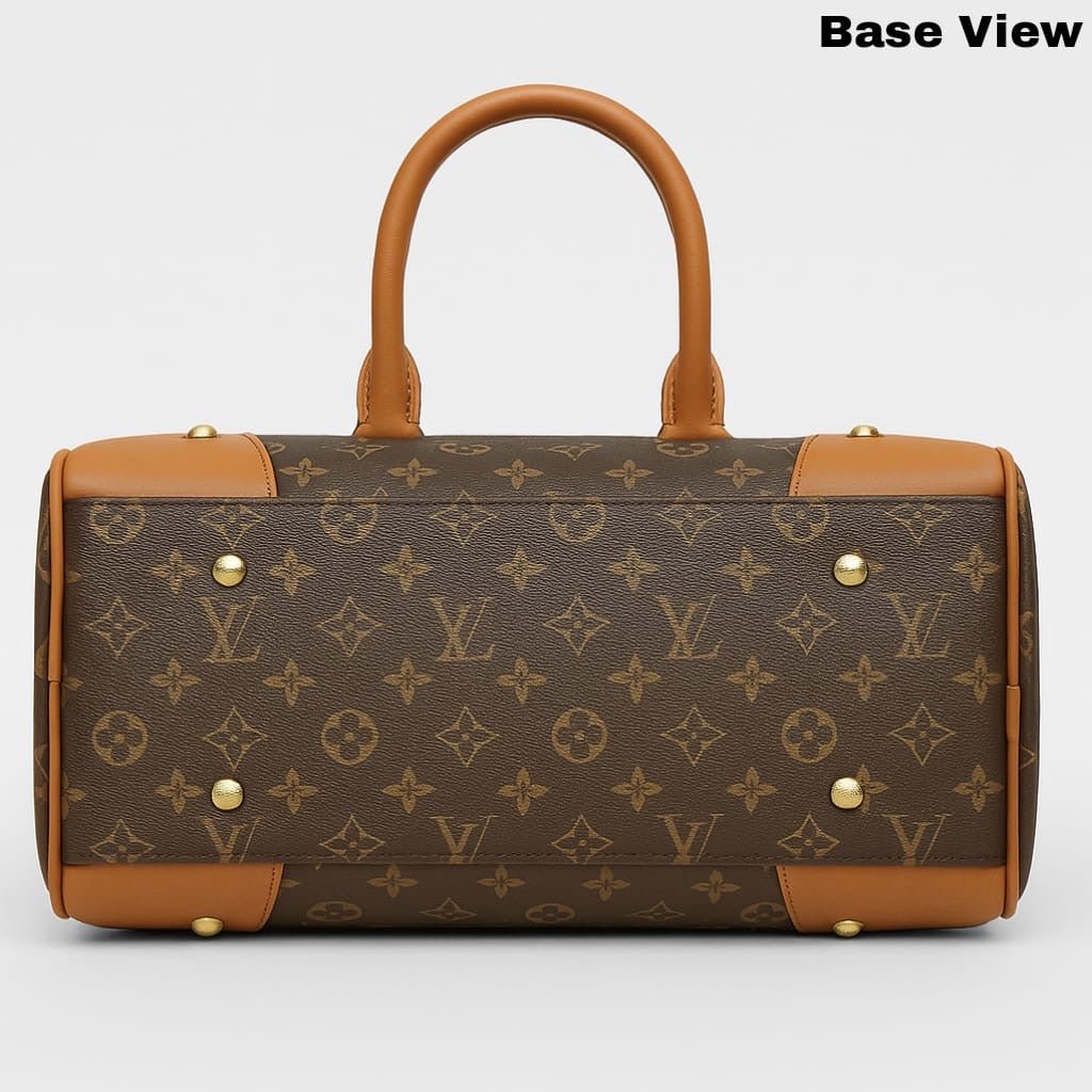 LV Duffel Leather Bag with Long Belt - TREASURE FINDS