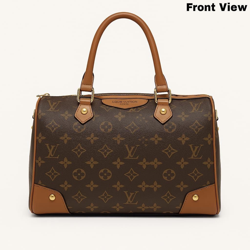LV Duffel Leather Bag with Long Belt - TREASURE FINDS